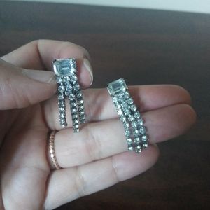Vintage Dangling Clip-on Earrings